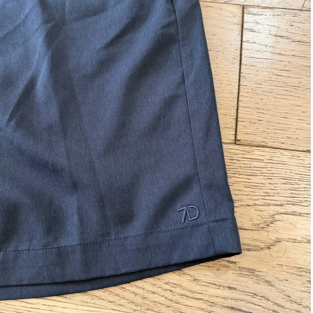 7 Diamonds ThenVenture Performance Shorts 40 Charcoal Gray Golf‎ Stretch (678)